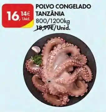 Pingo Doce POLVO CONGELADO TANZÂNIA 800/1200kg promoção