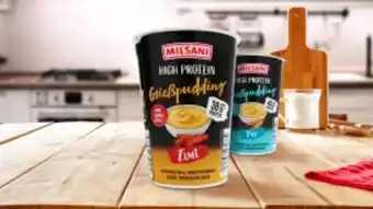 ALDI Pudim de semolina proteico promoção