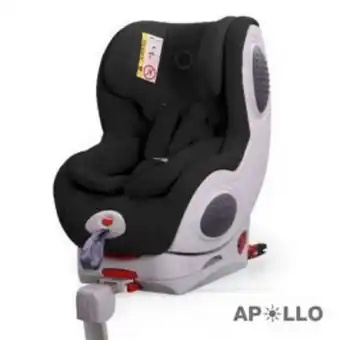 Cadeira pierre cardin apollo isofix black