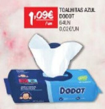 Spar TOALHITAS AZUL DODOT promoção