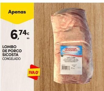 Continente Bom dia Lombo de porco promoção
