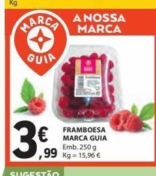 E.Leclerc Framboesa promoção