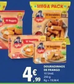 E.Leclerc Dourada iglo promoção