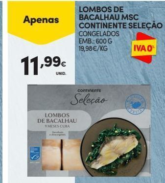 Continente Bom dia Bacalhau promoção