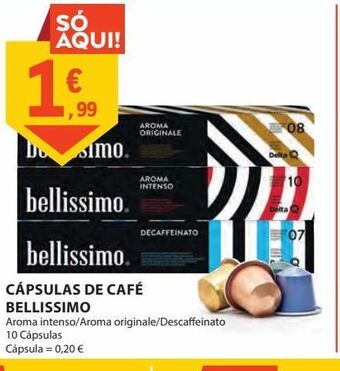 E.Leclerc Cápsulas de café bellissimo promoção