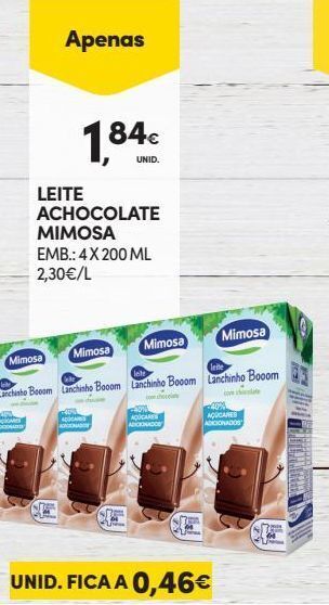 Achocolatado mimosa