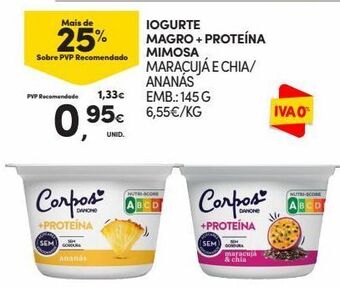 Iogurte corpos