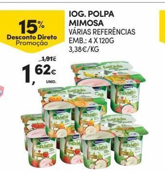 Continente Bom dia Iogurte mimosa promoção