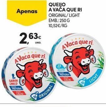 Continente Bom dia Queijos a vaca que ri promoção