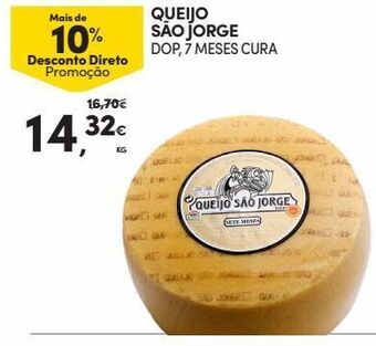 Continente Bom dia Queijos são jorge promoção