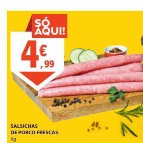 E.Leclerc Salsicha promoção