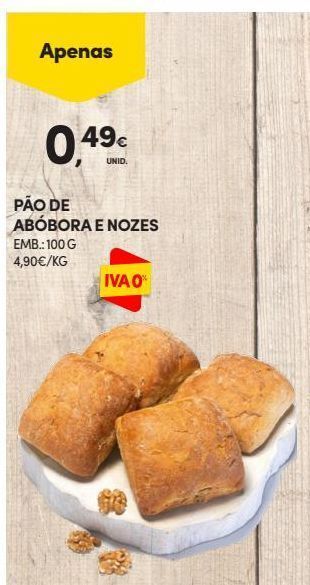 Continente Bom dia Pão promoção