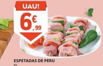E.Leclerc Espetadas de peru promoção