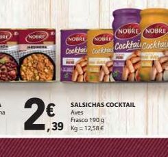 E.Leclerc Salsicha nobre promoção