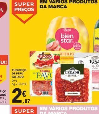 E.Leclerc Chouriço elpozo promoção