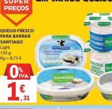 E.Leclerc Queijo fresco promoção