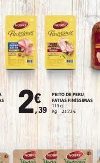 E.Leclerc Peito de peru nobre promoção