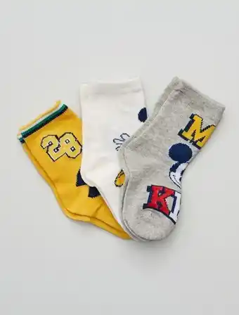 Kiabi Lote de 3 pares de meias 'mickey' promoção