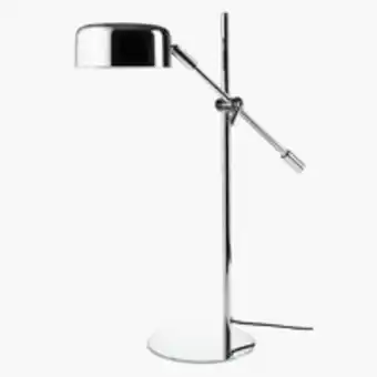 JYSK Candeeiro mesa isak l16xc42xa49 cromado promoção