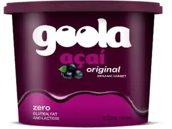 Auchan Sorvete açaí original goola promoção