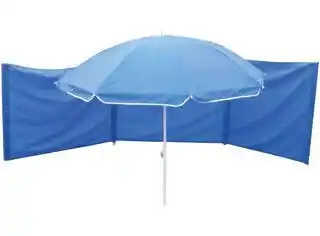 Auchan Conjunto guarda-sol 180cm+ paravento 240cm promoção
