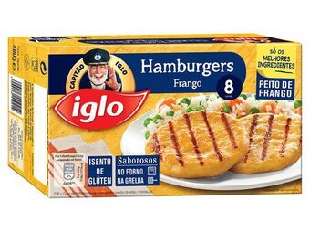 Auchan Hamburgers iglo promoção