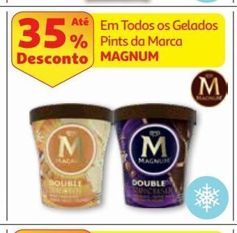 Auchan Gelado pint magnum promoção