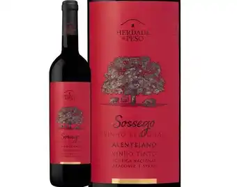 Auchan Vinho tinto sossego promoção