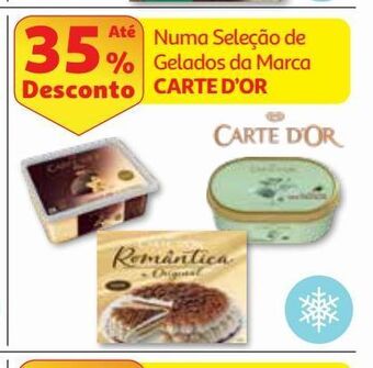 Auchan Gelado carte d'or promoção