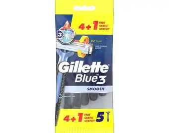 Auchan Máquina descartável gillette promoção