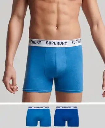 Superdry Organic cotton boxer double pack promoção