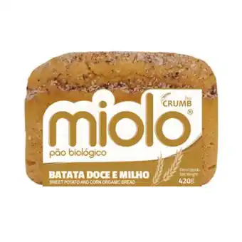 Go Natural Pão de batata doce e milho bio 420 gr promoção