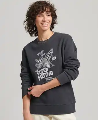 Superdry B-movie crew sweatshirt promoção
