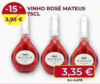 Ponto Fresco Vinho rosé mateus promoção