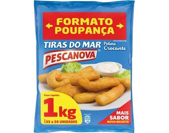 Auchan Tiras de pota pescanova promoção