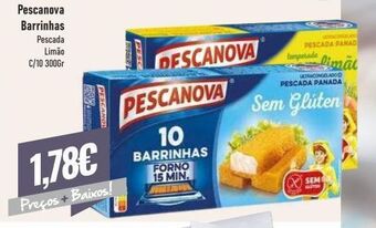 Belita Palitos de peixe pescanova promoção