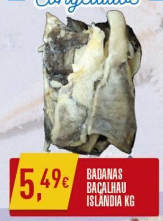 Miranda Supermercados Bacalhau promoção
