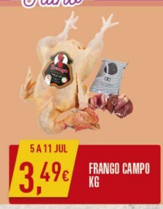 Miranda Supermercados Frango promoção