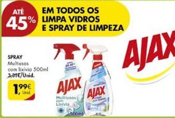 Pingo Doce Limpadores ajax promoção