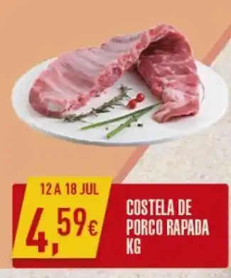 Miranda Supermercados Costelas de porco rapada promoção