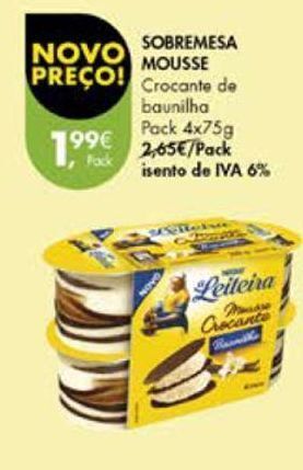 Pingo Doce Sobremesas a leitera promoção