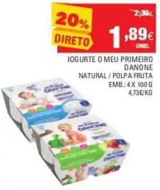 Iogute O Meu Primeiro Danone 4x100g