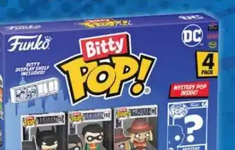 Batman - pack 4 figuras funko bitty pop - batman