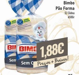 Belita Pão sem casca bimbo promoção
