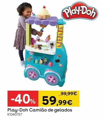 Toys R Us Play-doh - camião de gelados promoção