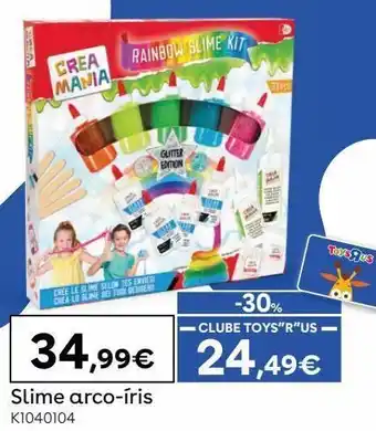 Creamania - slime arco-íris