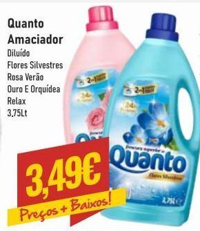 Belita Amaciador quanto promoção
