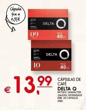 Meu Super Cápsulas de café delta q promoção