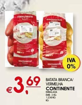 Batatas continente