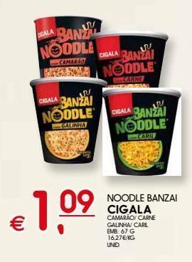 Meu Super Macarrão cigala promoção